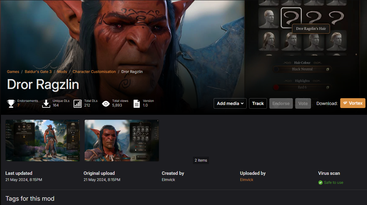 Custom character mod screenshot 27